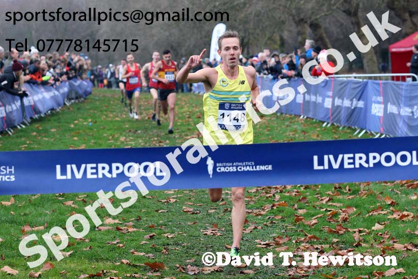 Senior mens British Athletics Liverpool Cross Challenge, Sefton Park, Liverpool. Photo:  David T. Hewitson/Sports for All Pics